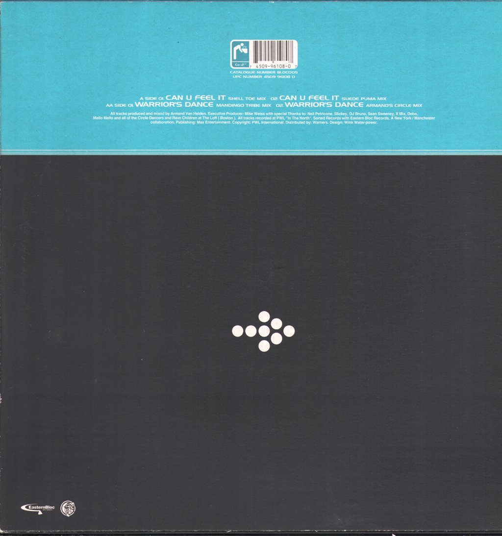 Deep Creed - Can U Feel It / Warrior's Dance - 12 Inch