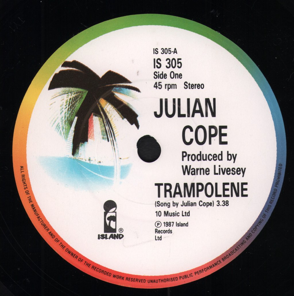 Julian Cope - Trampolene - 7 Inch