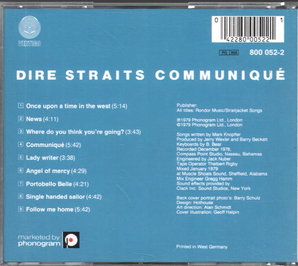 Dire Straits - Communiqué - Cd