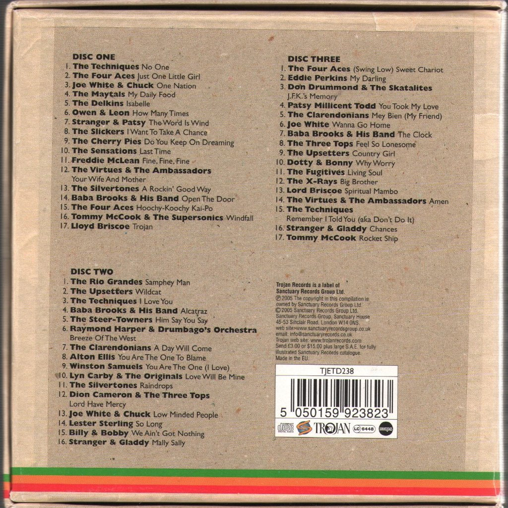 Various Artists - Trojan Ska Rarities Box Set - Cd Set