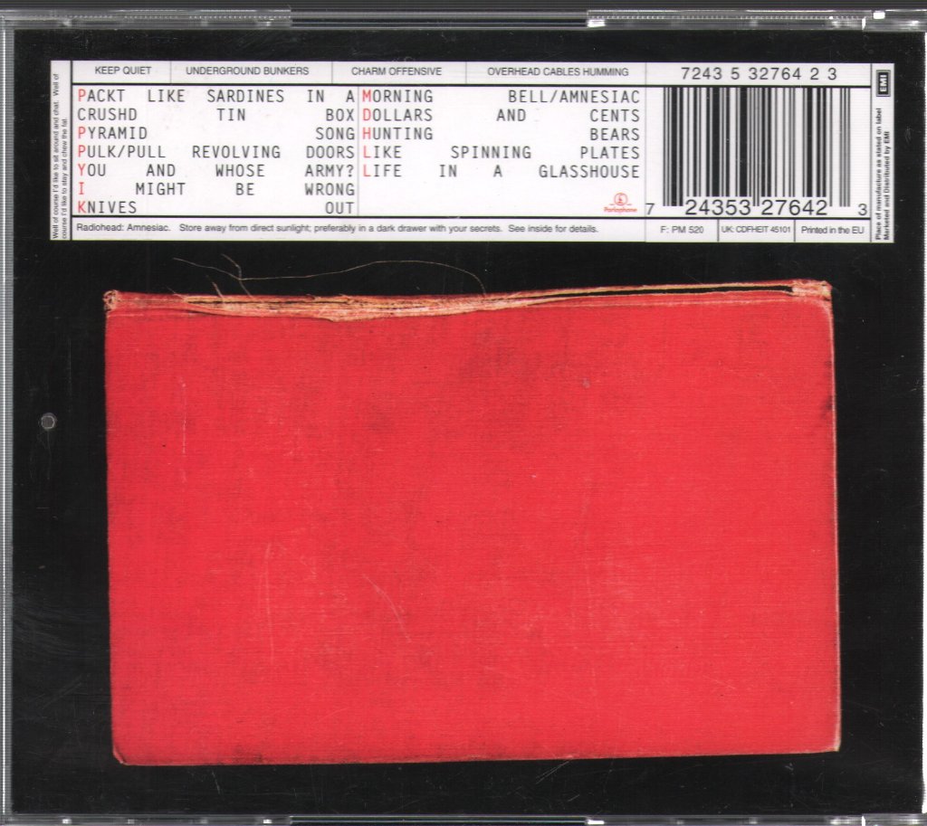 Radiohead - Amnesiac - Cd