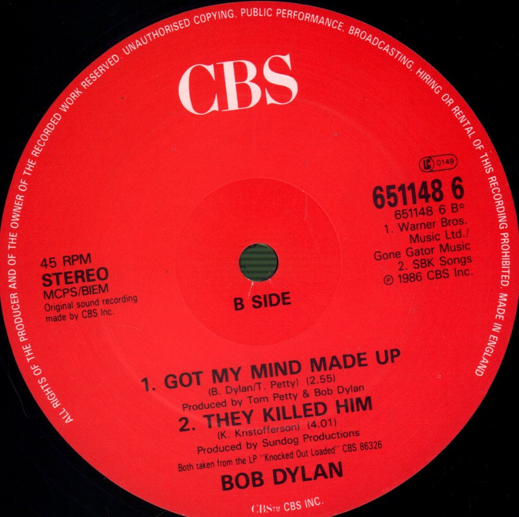 Bob Dylan - Usual - 12 Inch