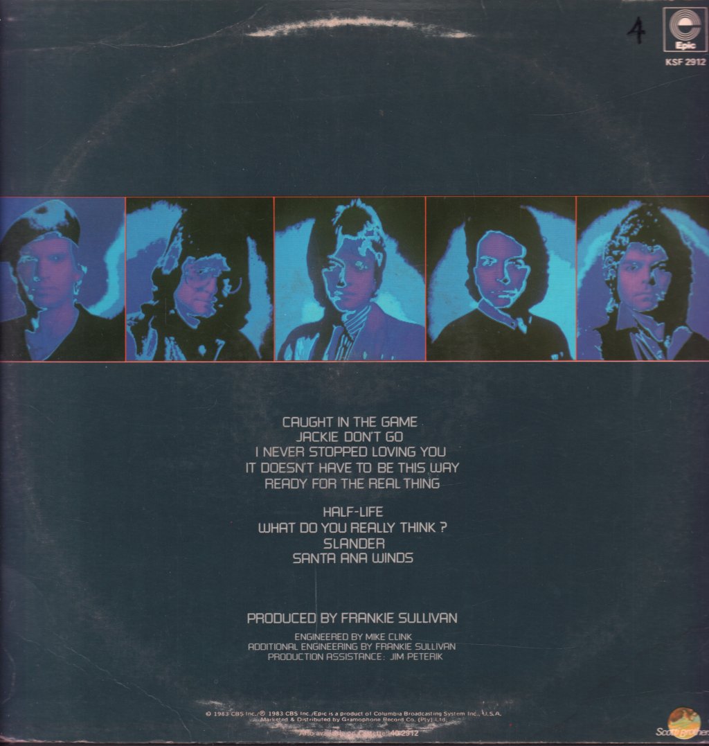 Survivor - Caught In The Game - Lp