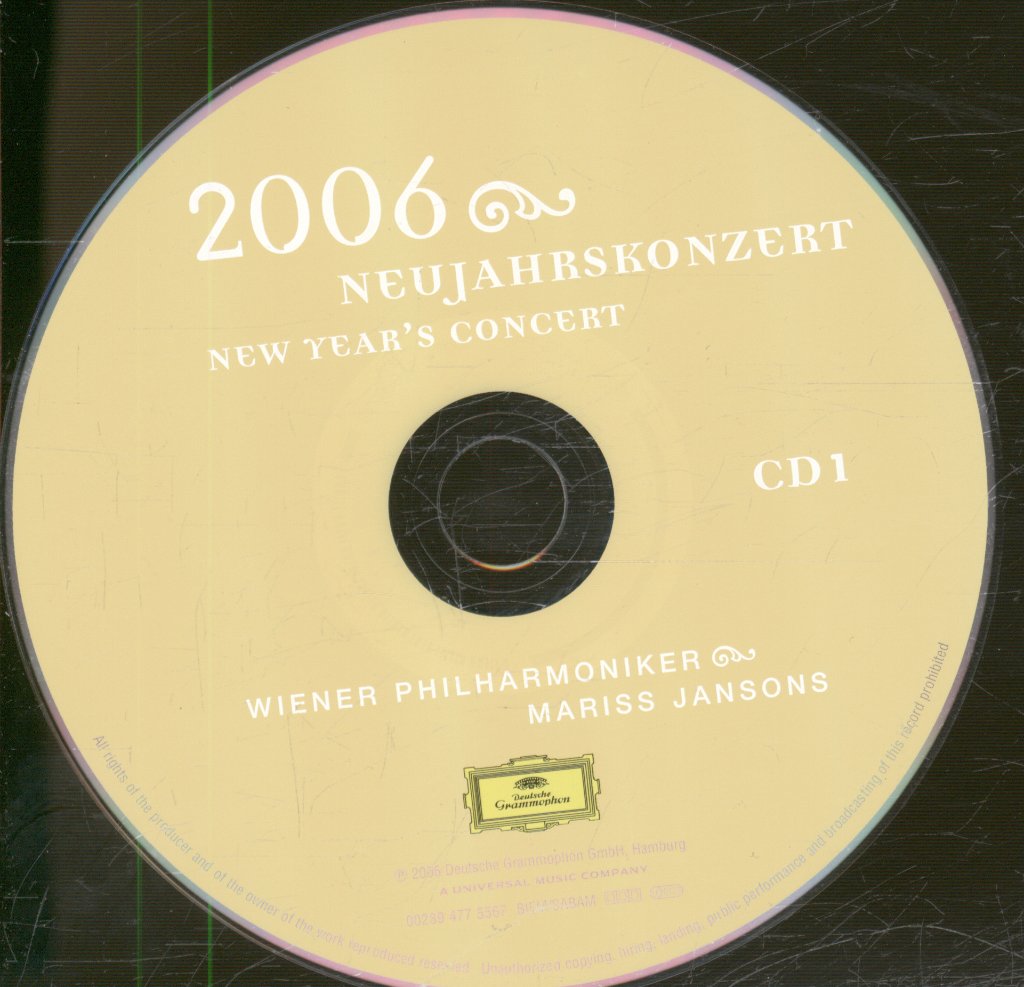 Wiener Philharmoniker • Mariss Jansons - Neujahrskonzert 2006 • New Year's Concert 2006 - Double Cd