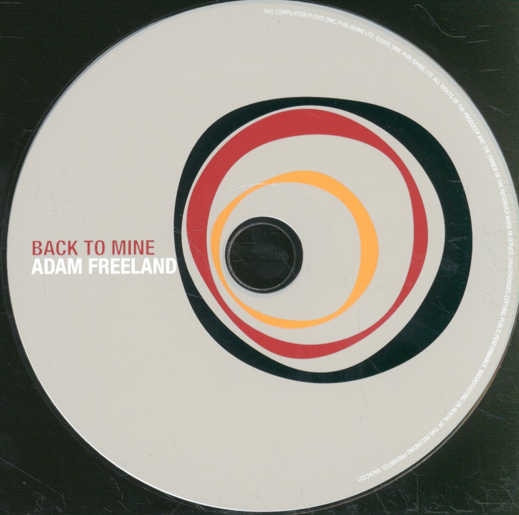 Various Artists - Adam Freeland - Back To Mine - Cd