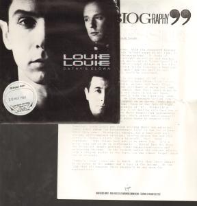 Louie Louie - Cathy's Clown - 7 Inch