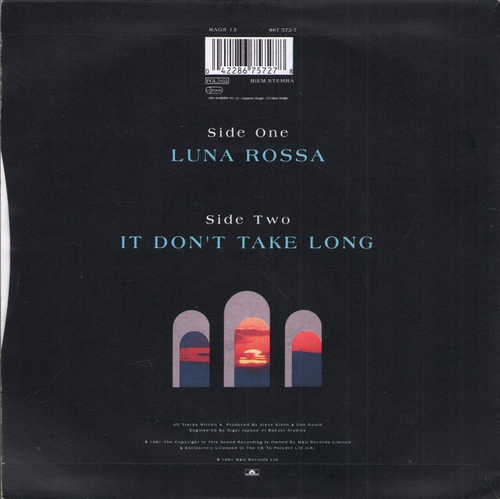 Steve Elson - Luna Rossa - 7 Inch