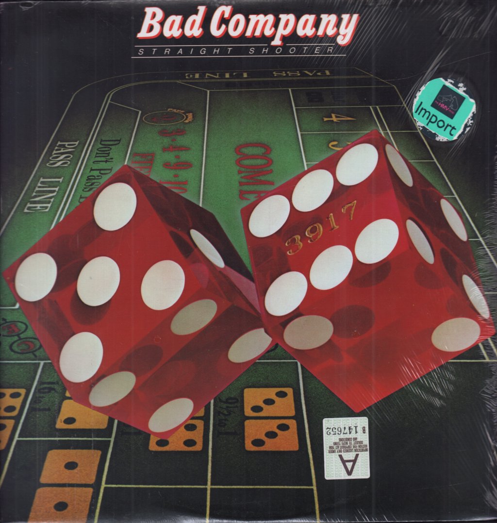 Bad Company (Rock Group) - Straight Shooter - Lp