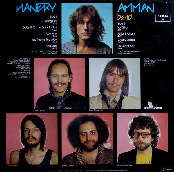 Hanery Amman - Burning Fire - Lp