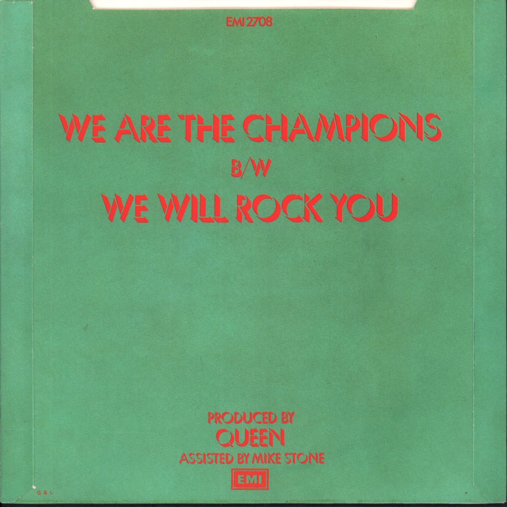 Queen - We Are The Champions - 7 Inch
