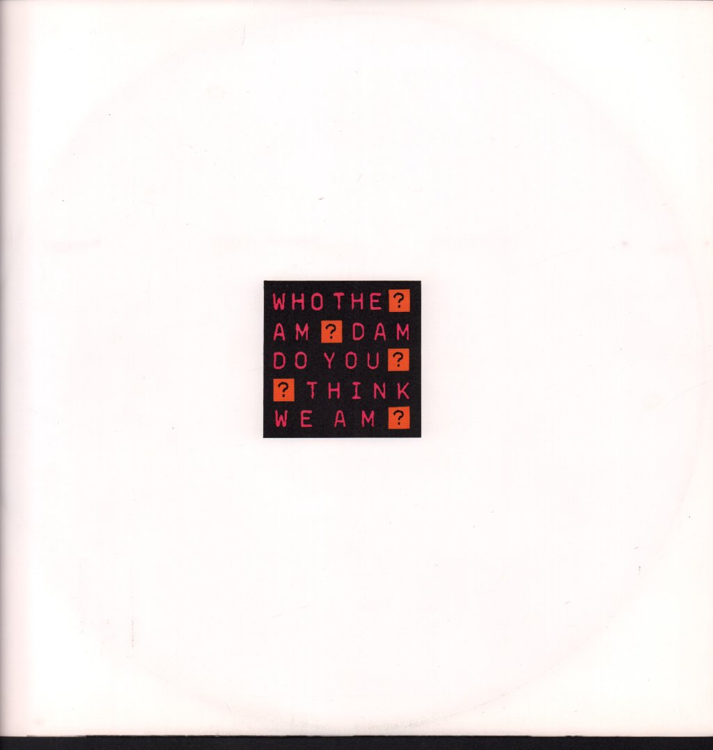 Boys Don't Cry - Who The Am Dam Do You Think We Am - Lp