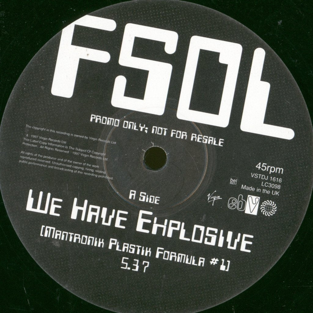Future Sound Of London - We Have Explosive - 12 Inch