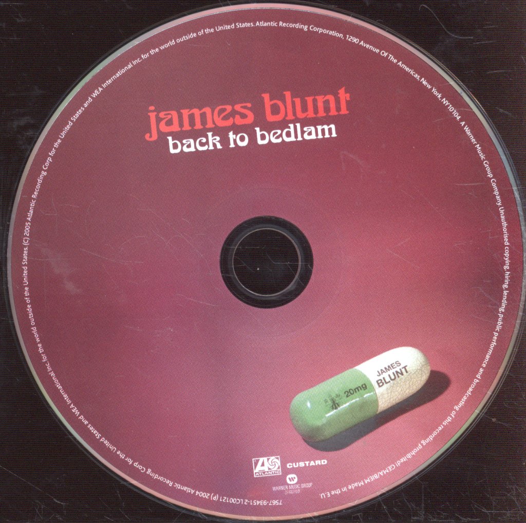 James Blunt - Back To Bedlam - Cd
