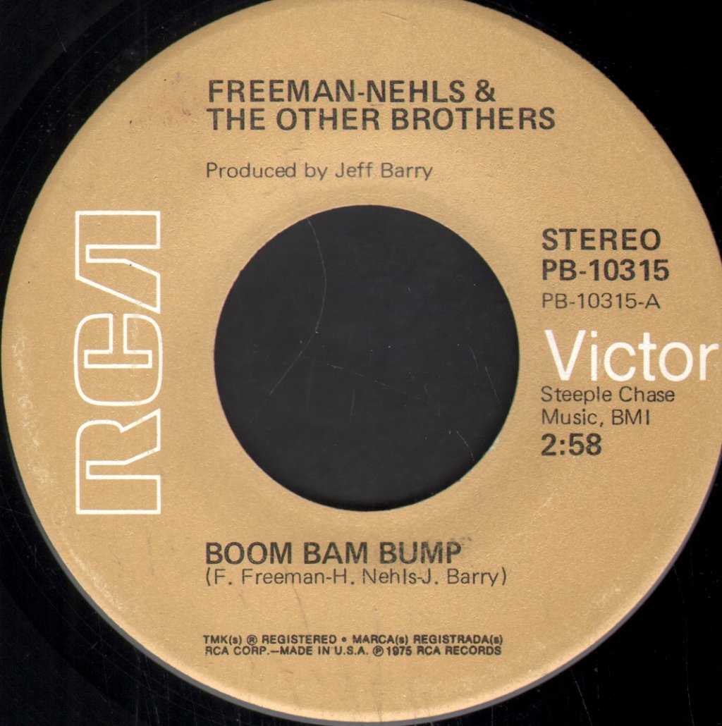 Freeman-Nehls And The Other Brothers - Boom Bam Bump - 7 Inch