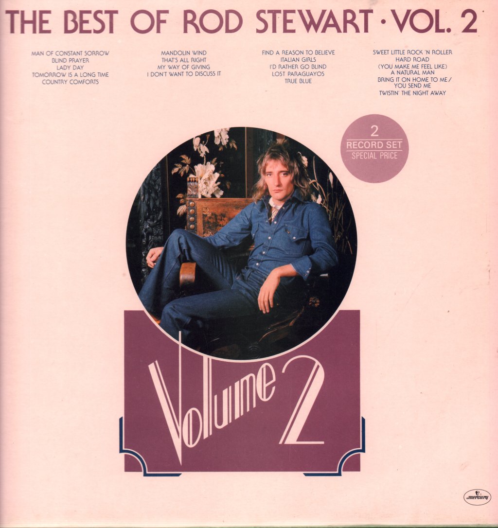 Rod Stewart - Best Of Vol 2 - Double Lp