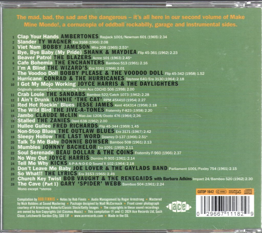 Various Artists - Make Mine Mondo! 2 - Cd