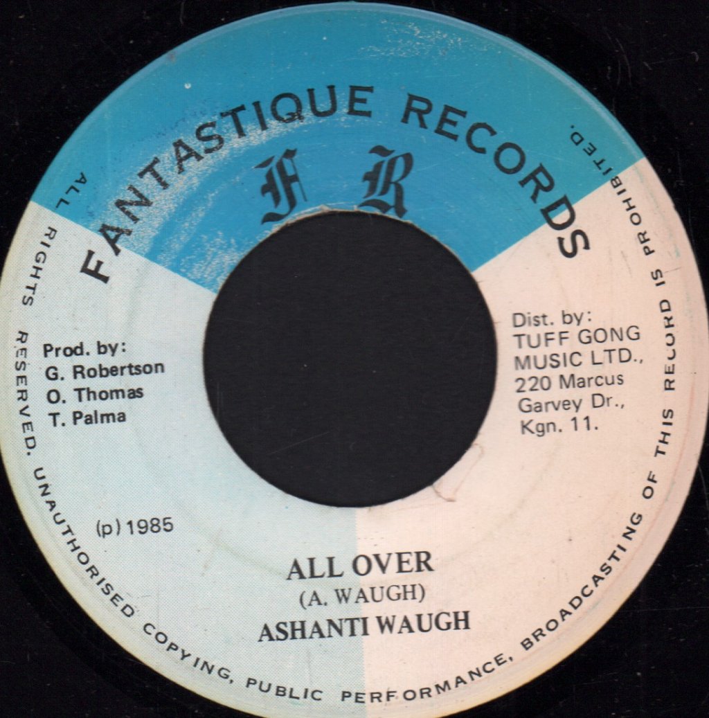 Ashanti Waugh - All Over - 7 Inch