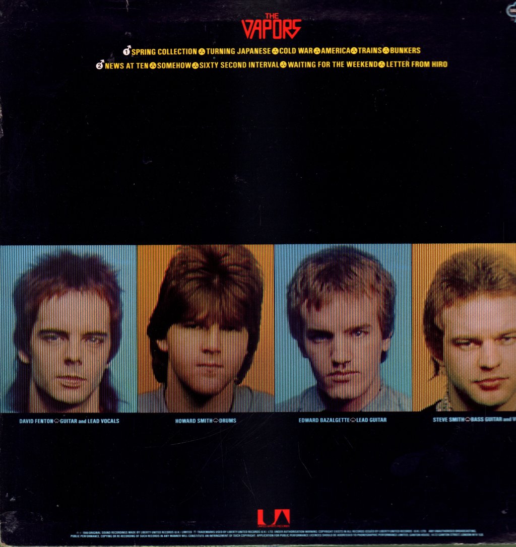 Vapors - New Clear Days - Lp