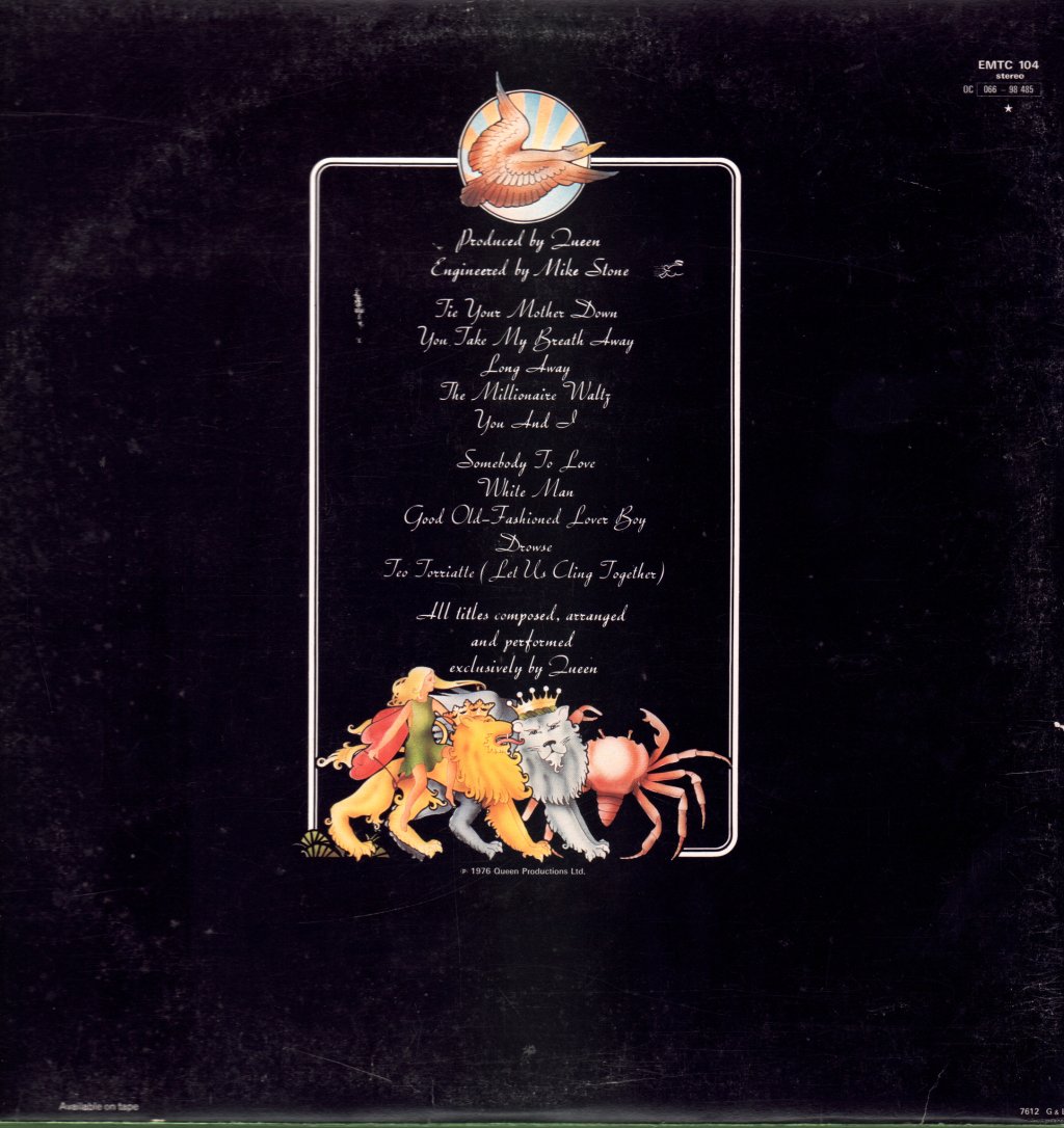 Queen - A Day At The Races - Lp