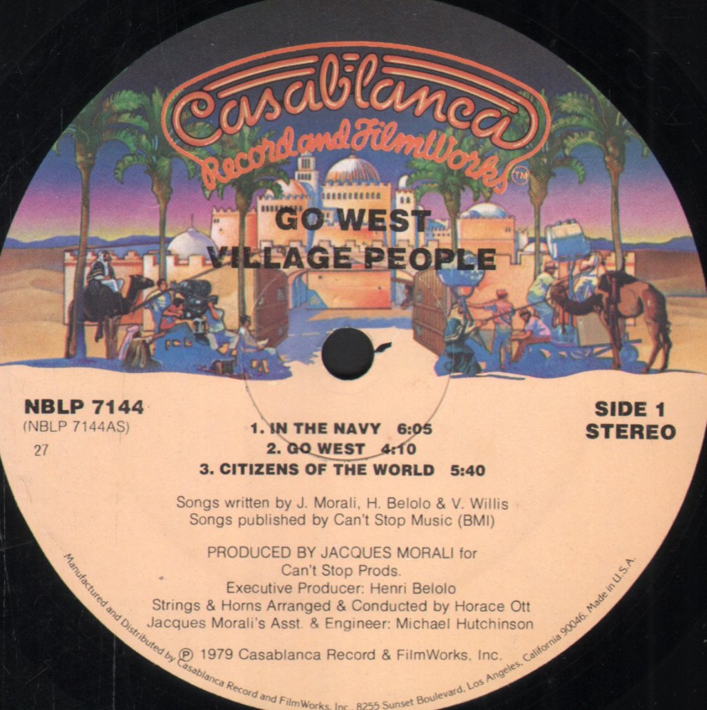Village People - Go West - Lp