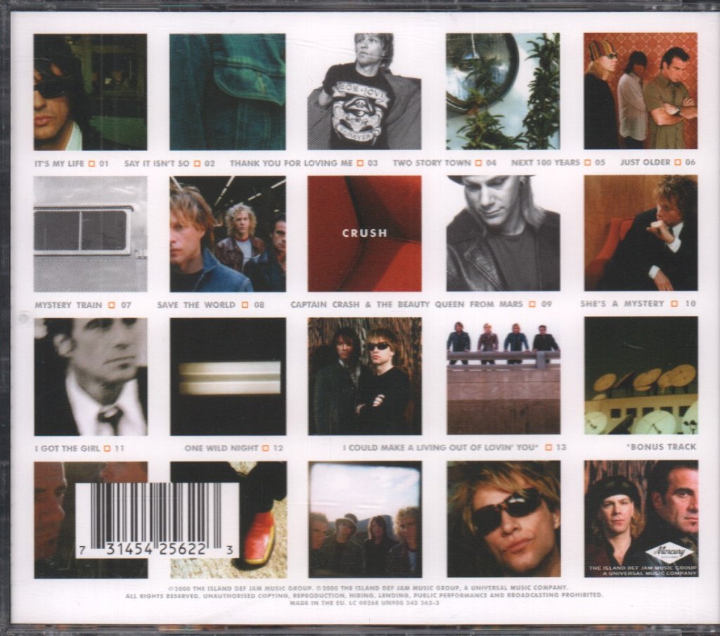 Bon Jovi - Crush - Cd