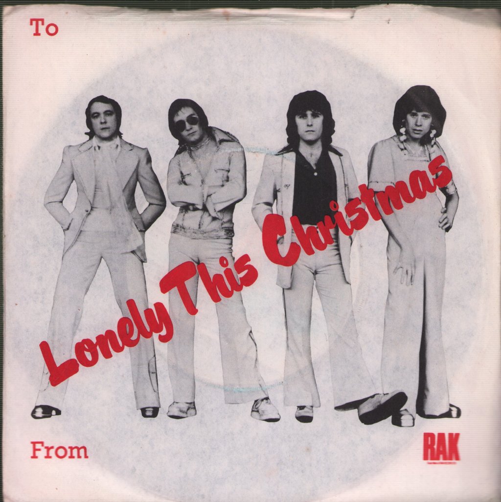 Mud - Lonely This Christmas - 7 Inch
