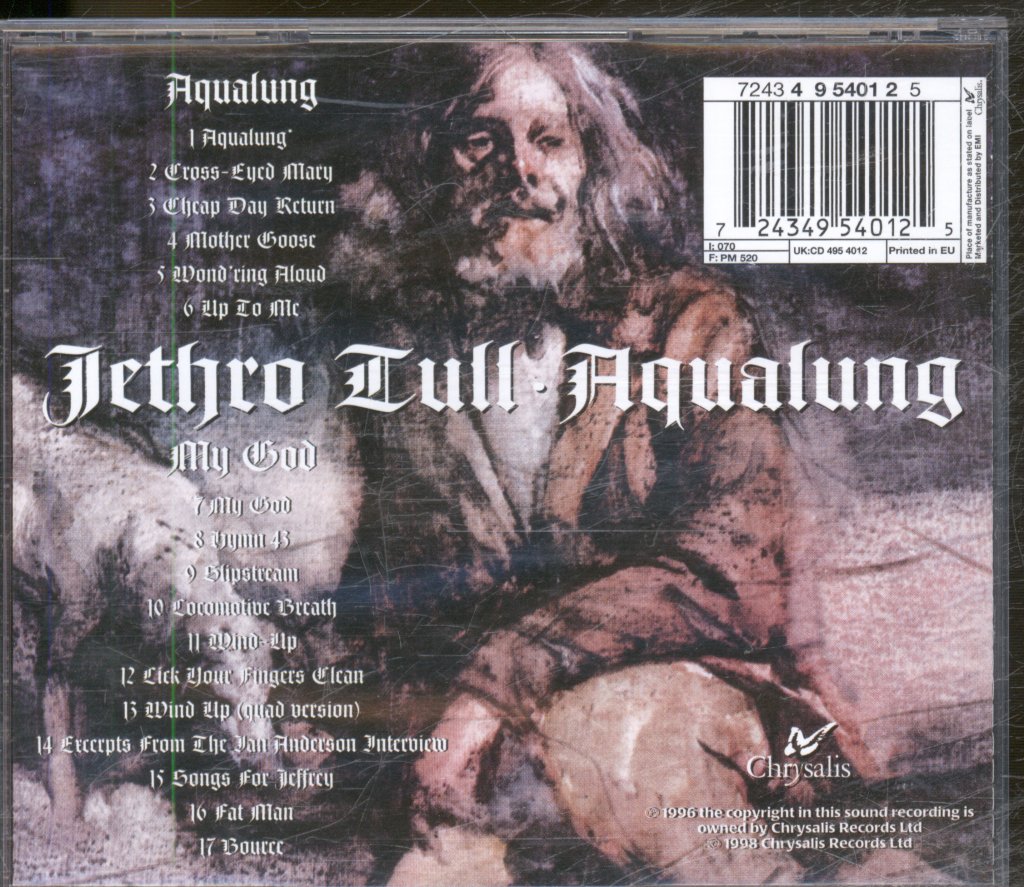 Jethro Tull - Aqualung - Cd