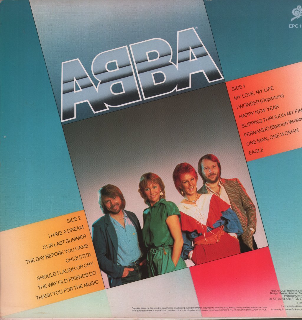 ABBA - Thank You For The Music (A Collection Of Love Songs) - Lp