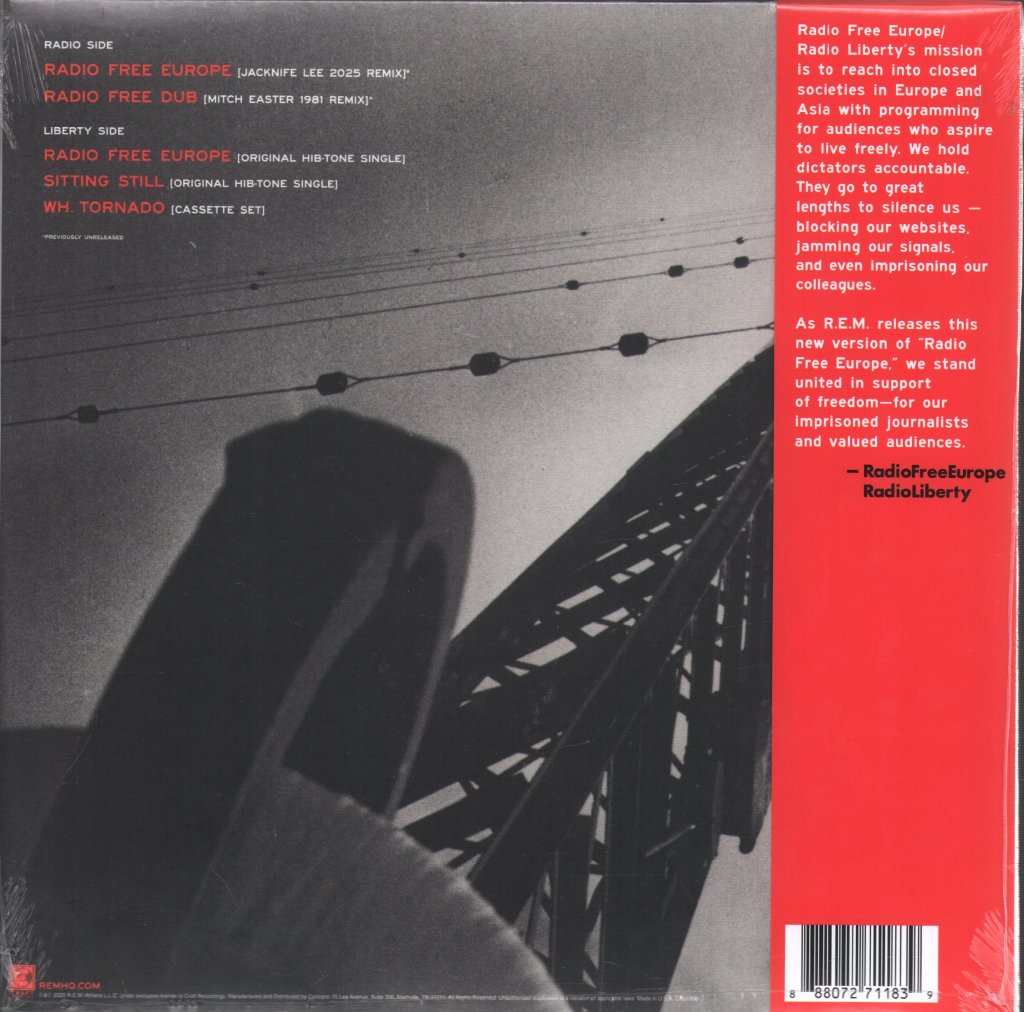 R.E.M. - Radio Free Europe 2025 - 10 Inch