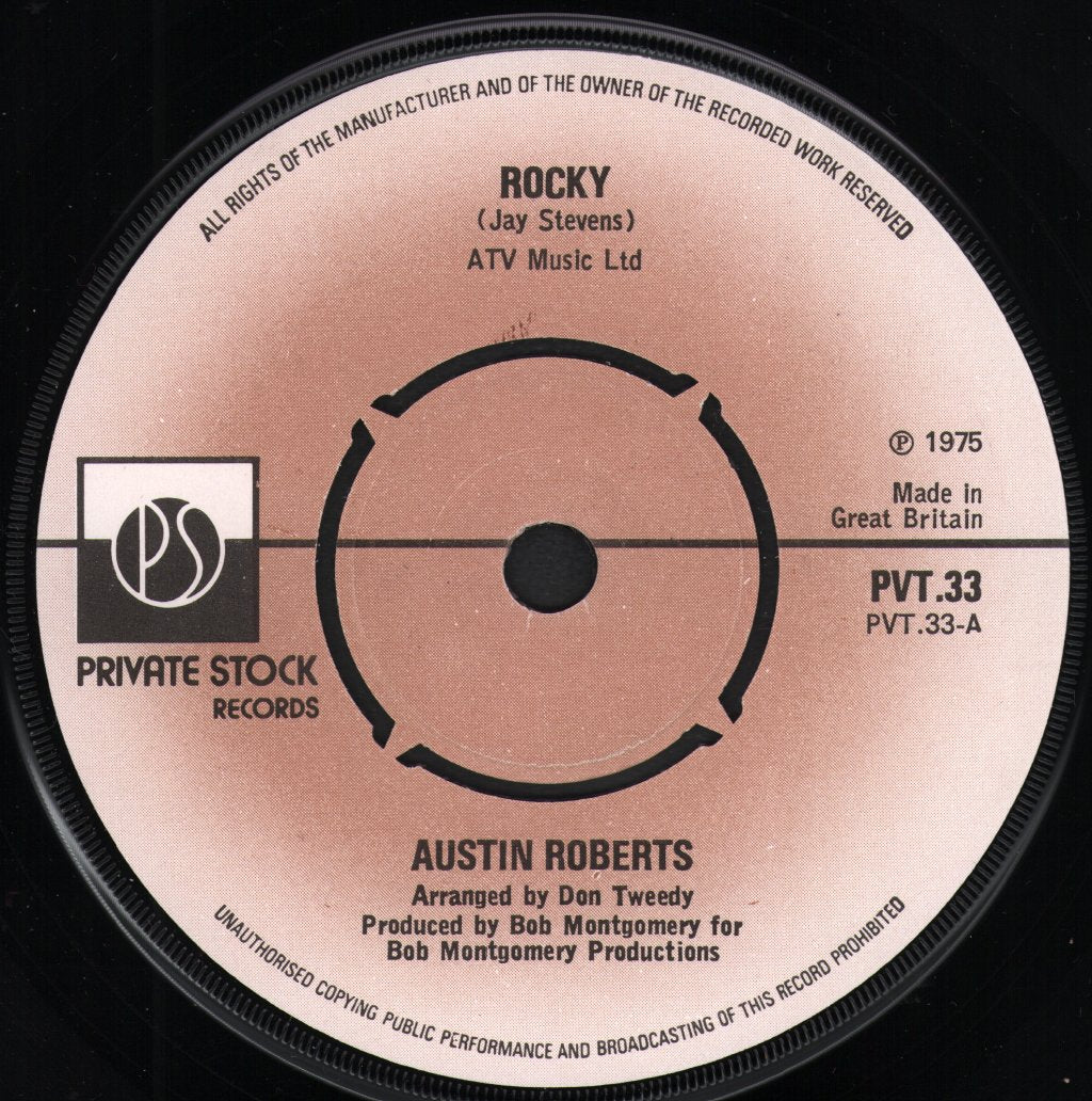 Austin Roberts - Rocky - 7 Inch