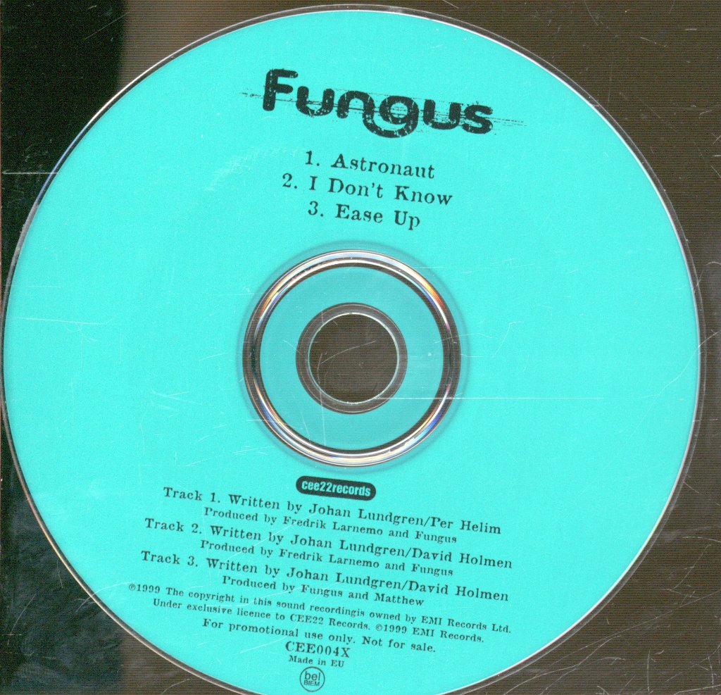Fungus (Late 90'S Early 2000'S Group) - Astronaut - Cd
