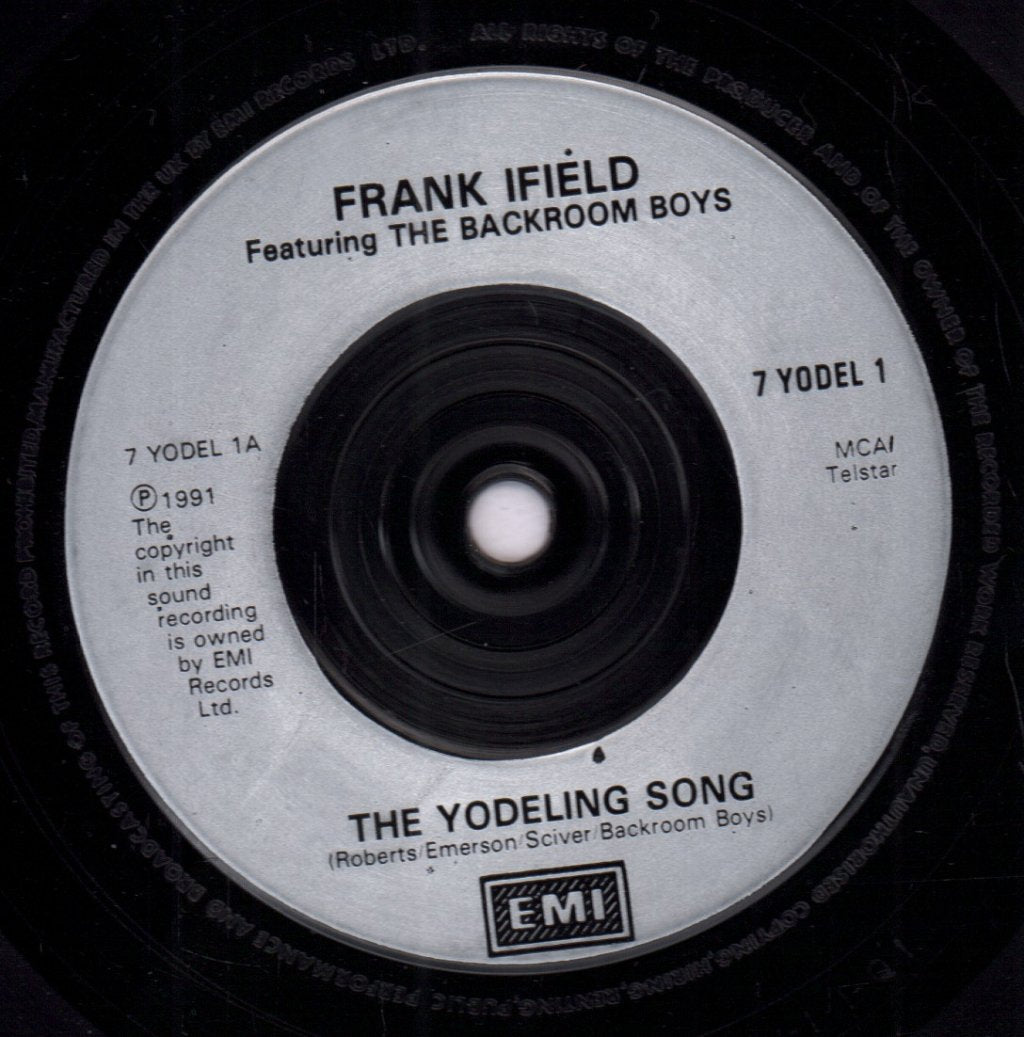 Frank Ifield Featuring The Backroom Boys - Yodeling Song - 7 Inch