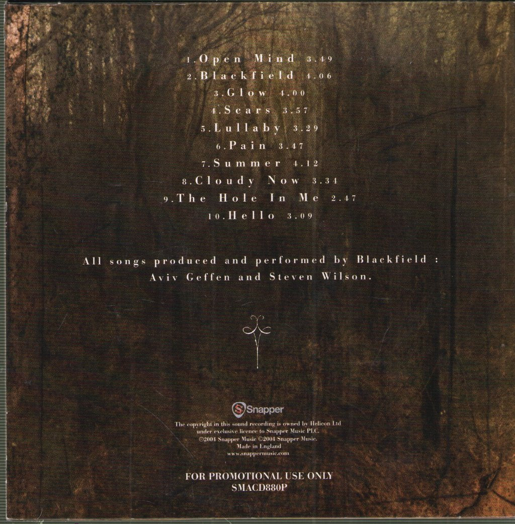 Blackfield - Blackfield - Cd