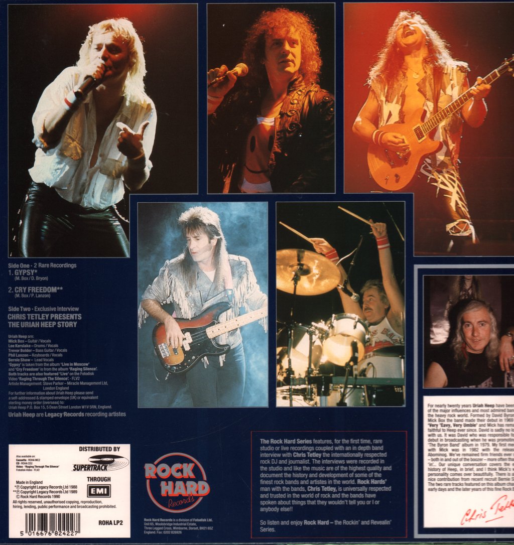 Uriah Heep - Chris Tetley Presents The Uriah Heep Story - 12 Inch