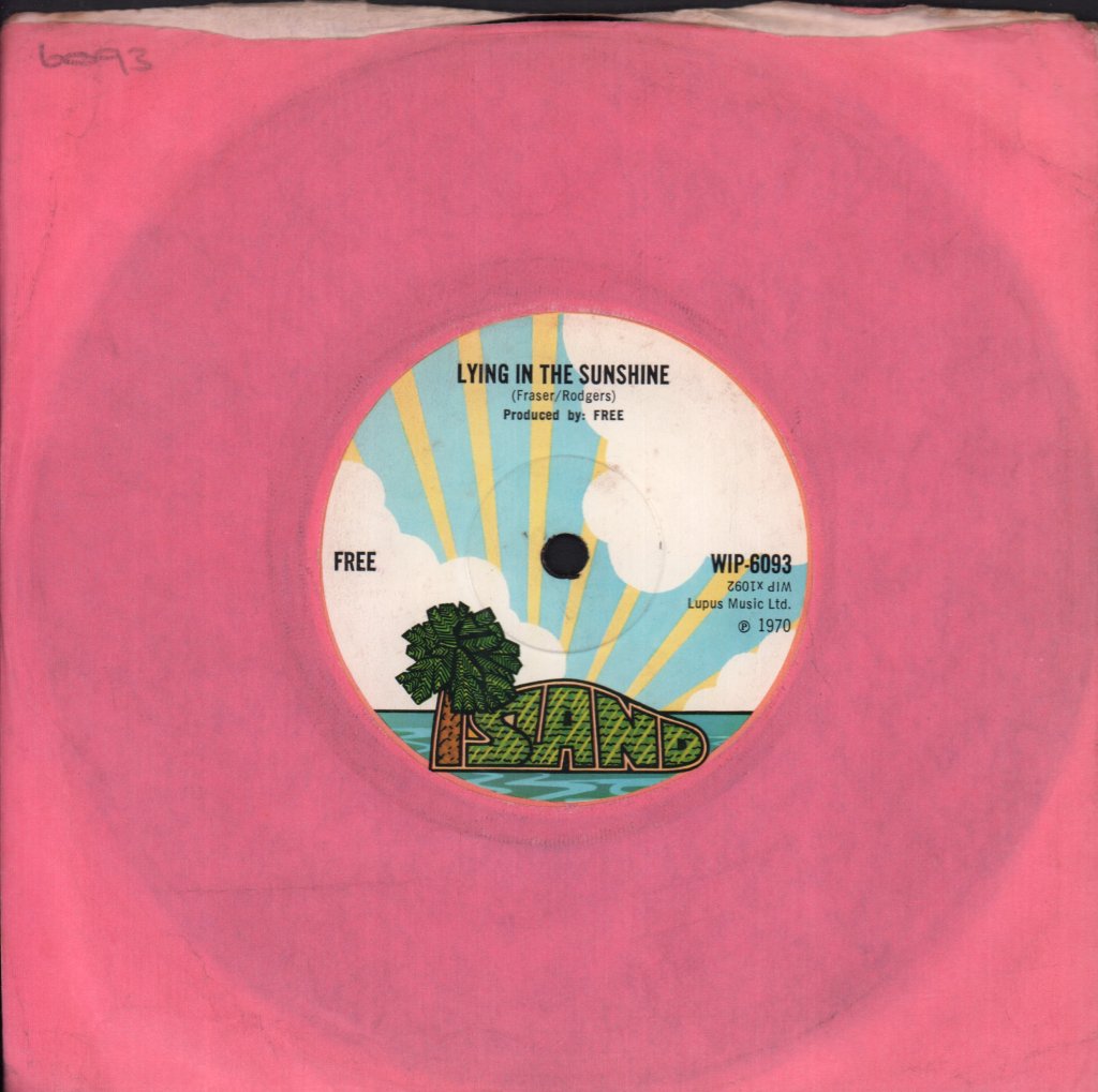 Free (Blues/Rock Group) - Stealer - 7 Inch