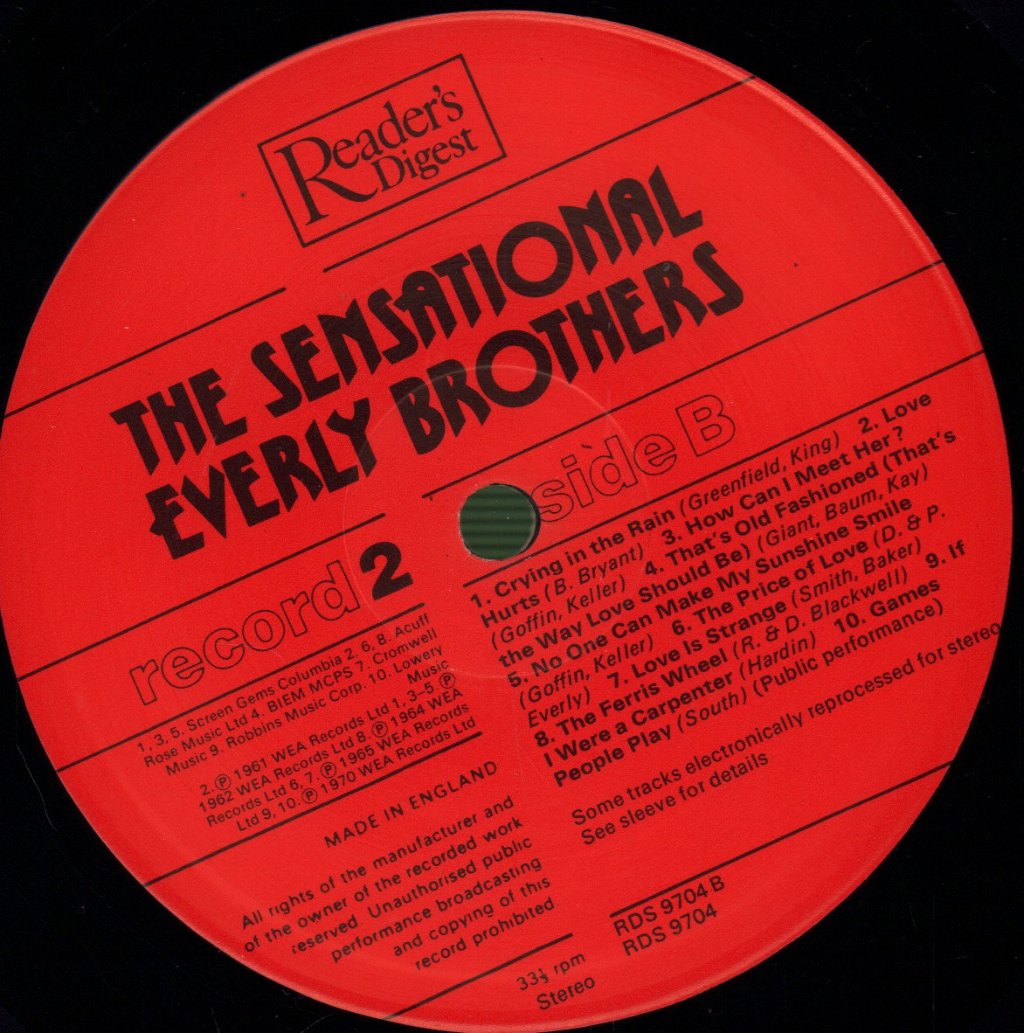 Everly Brothers - Sensational Everly Brothers - Double Lp