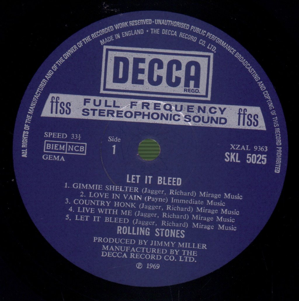 Rolling Stones - Let It Bleed - Lp