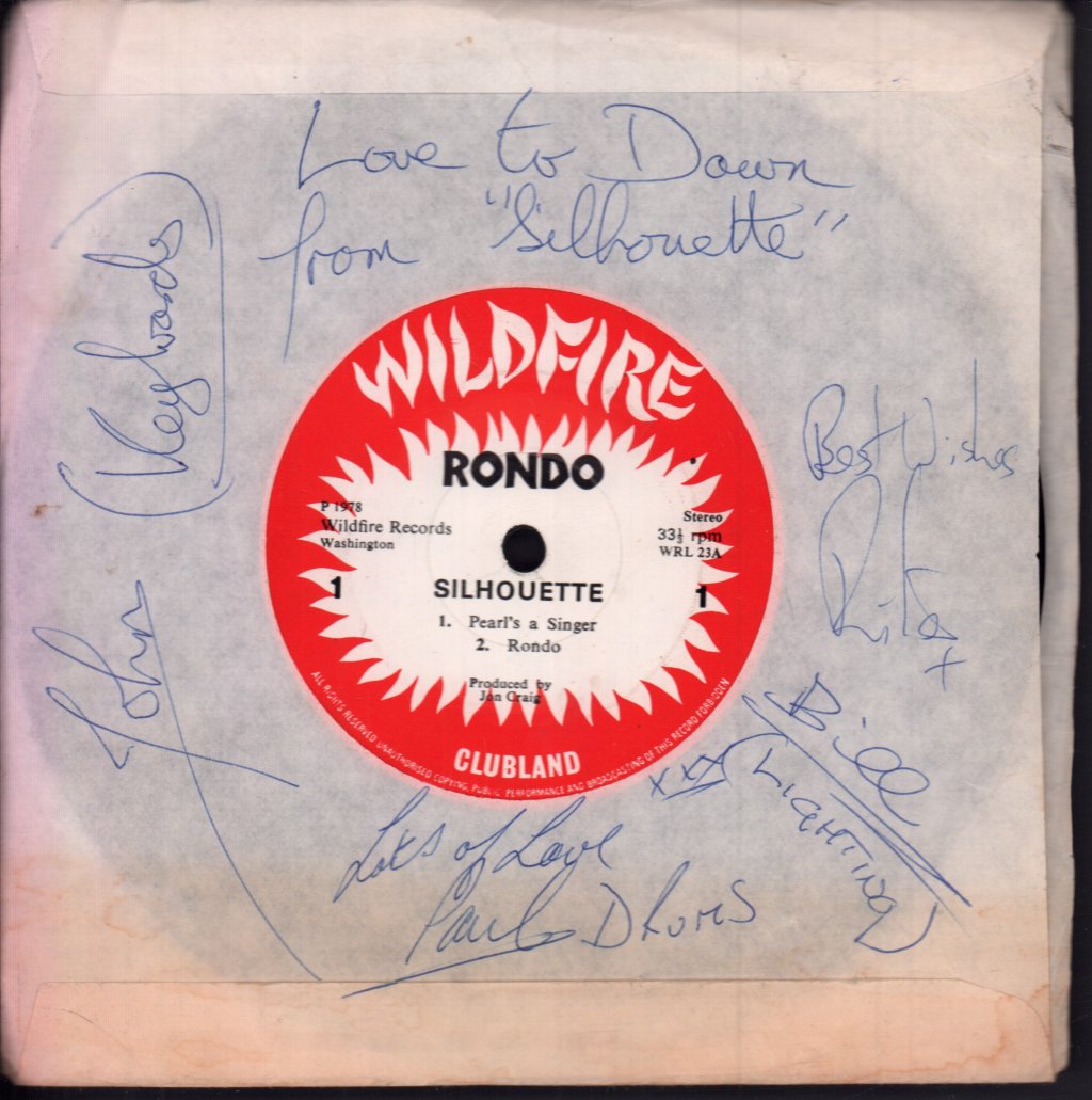 Silhouette (70s Artist) - Rondo - 7 Inch