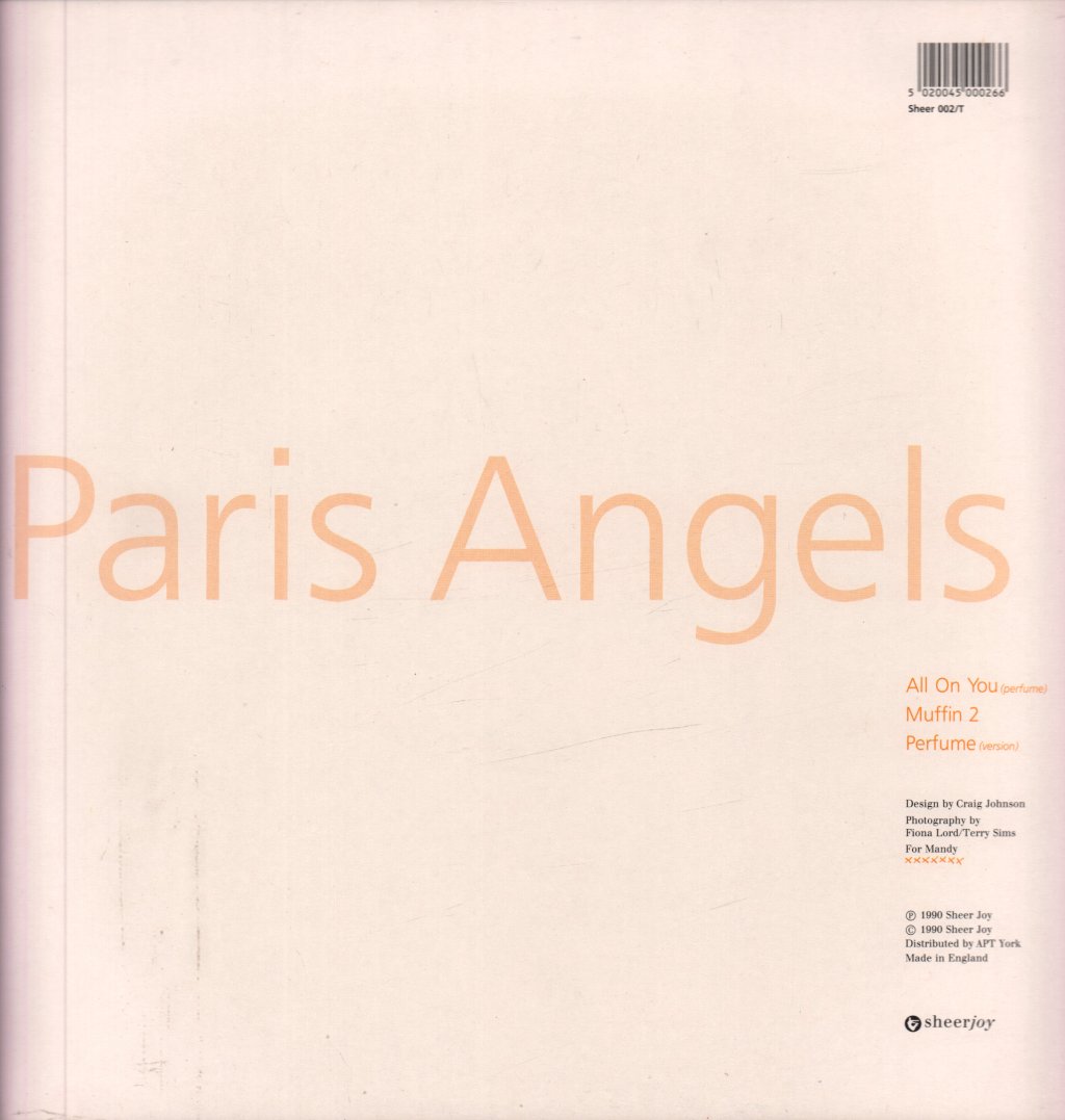 Paris Angels - All On You - 12 Inch