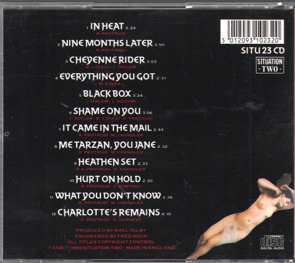 Fuzztones - In Heat - Cd