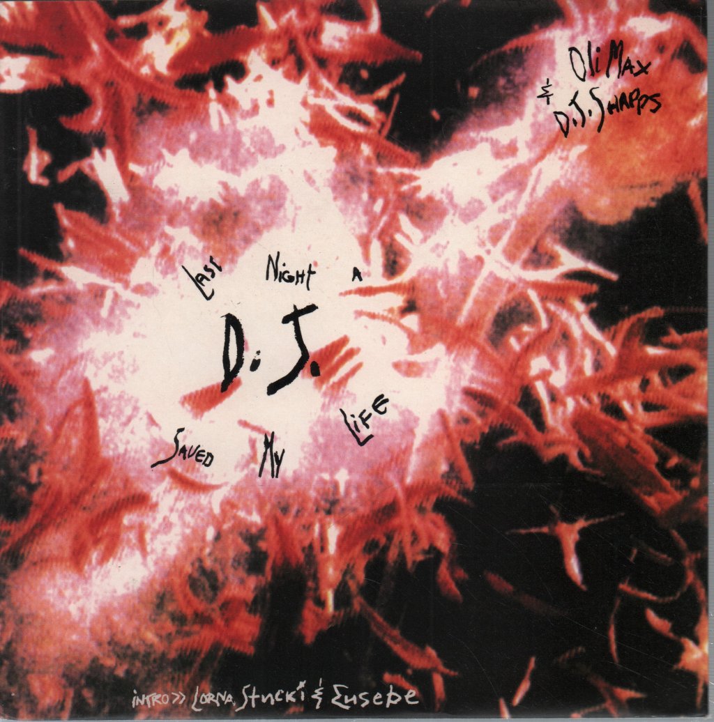 Oli Max And Dj Shapps - Last Night A Dj Saved My Life - 7 Inch