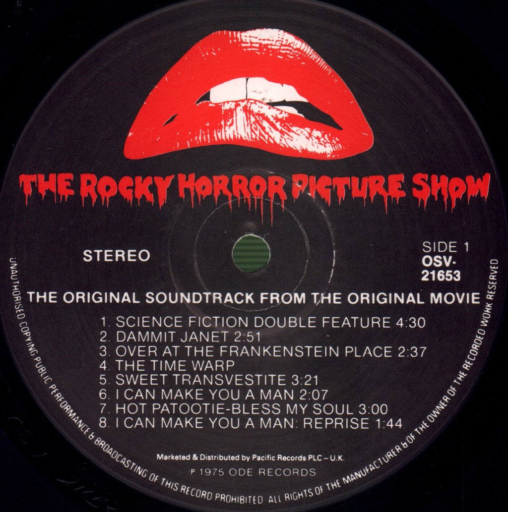 Various Artists - Rocky Horror Picture Show (Original Movie Soundtrack) - Lp
