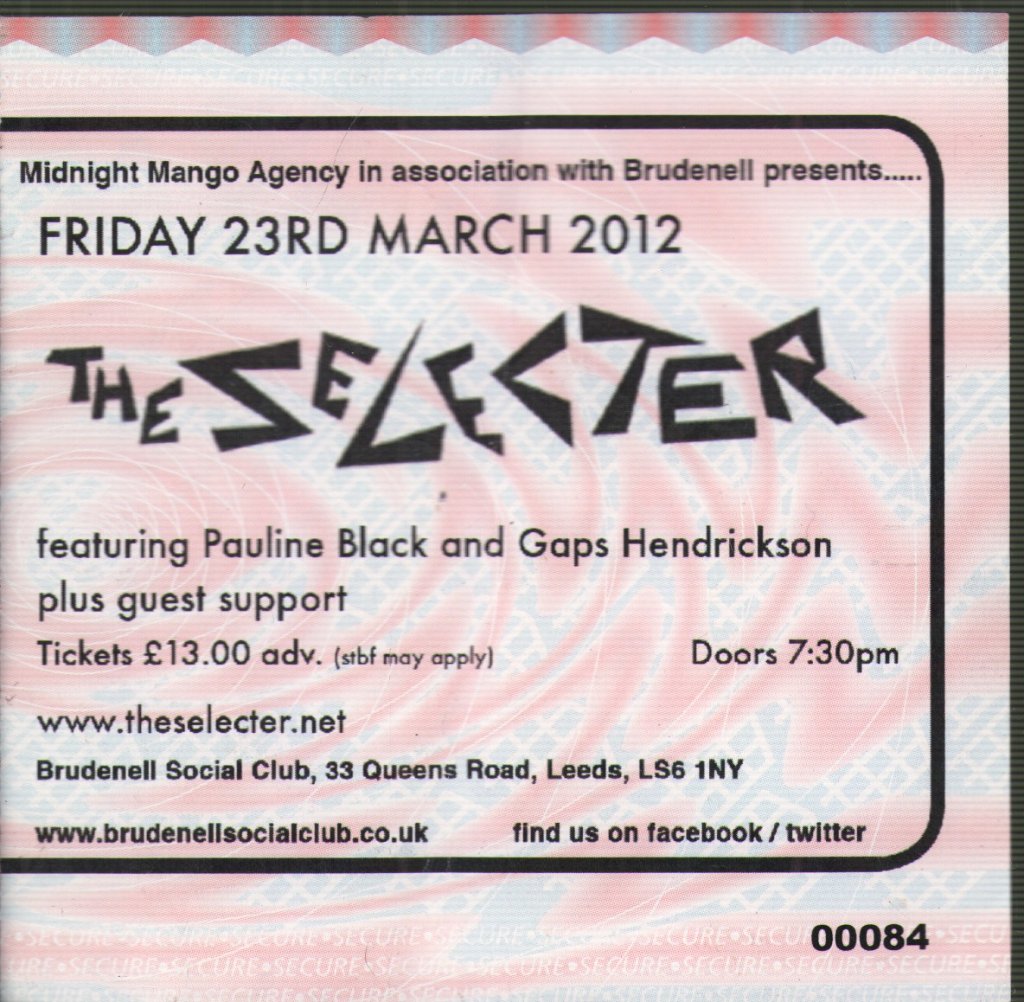 Selecter - Brudenell Social Club - Ticket