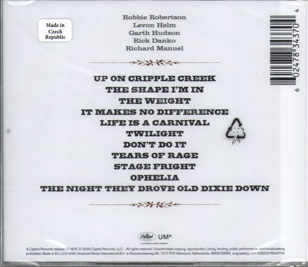 Band - Best of The Band - Cd
