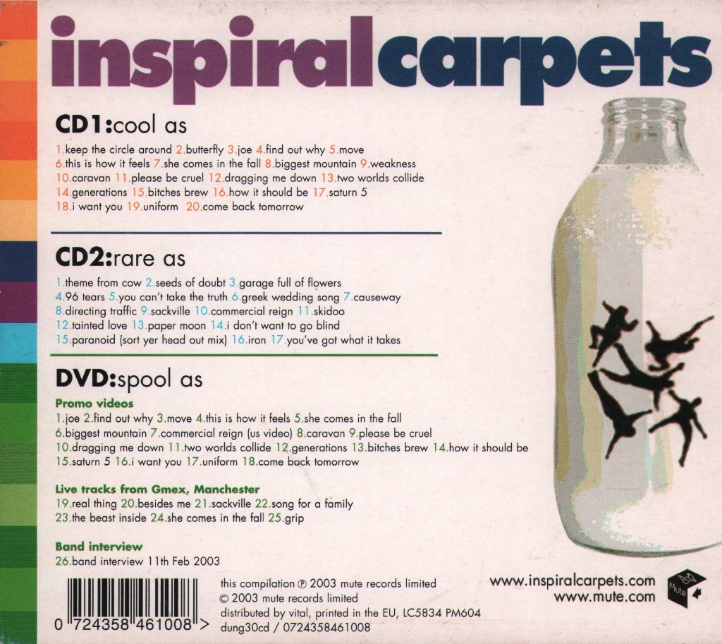Inspiral Carpets - Cool As - Cd Set