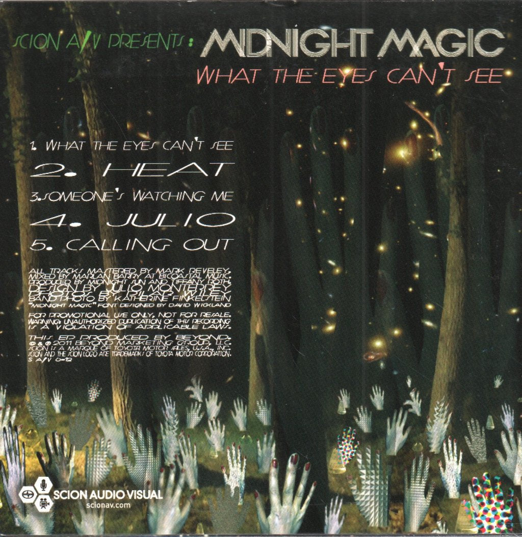 midnight magic - What The Eyes Can't See - Cd