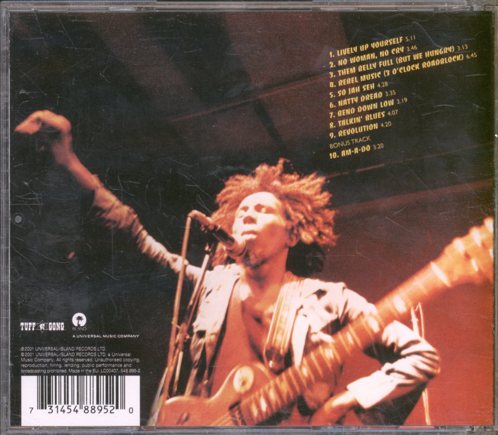Bob Marley & The Wailers - Natty Dread - Cd