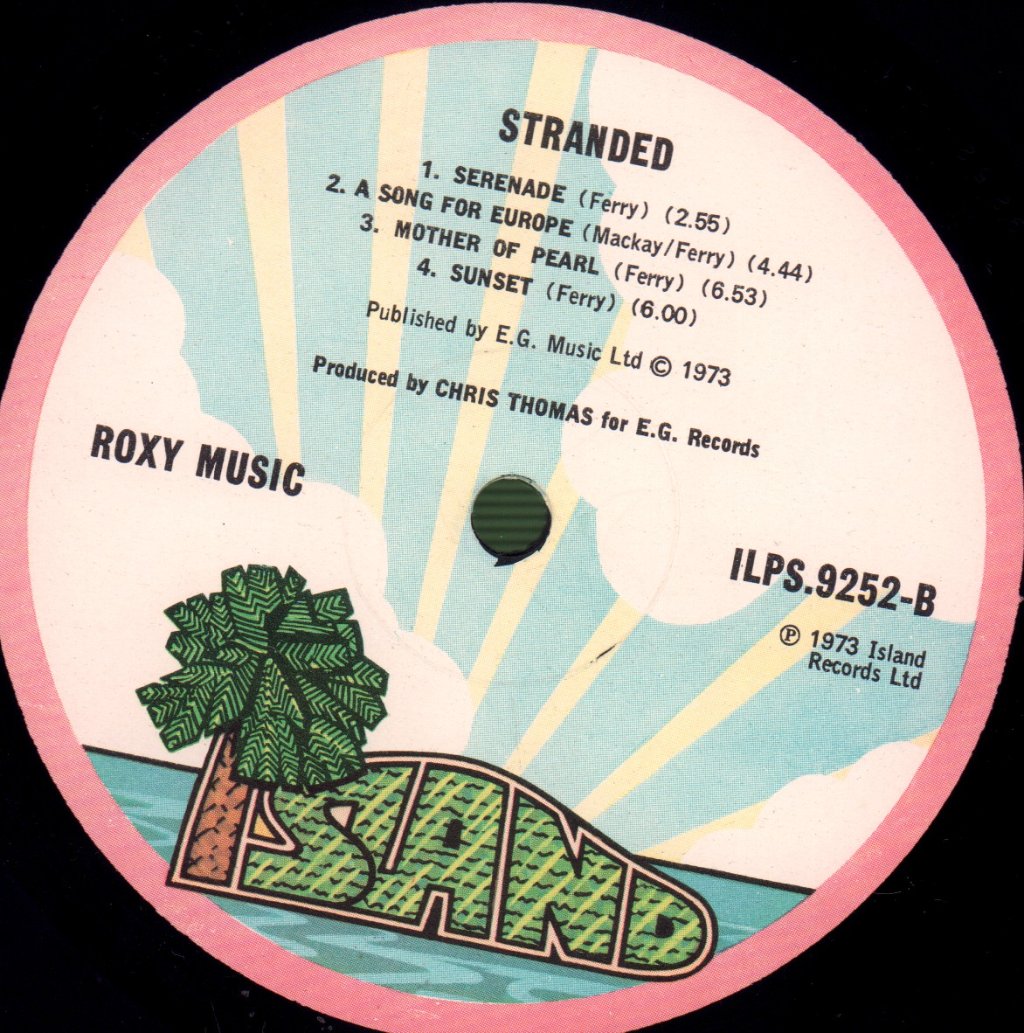 Roxy Music - Stranded - Lp