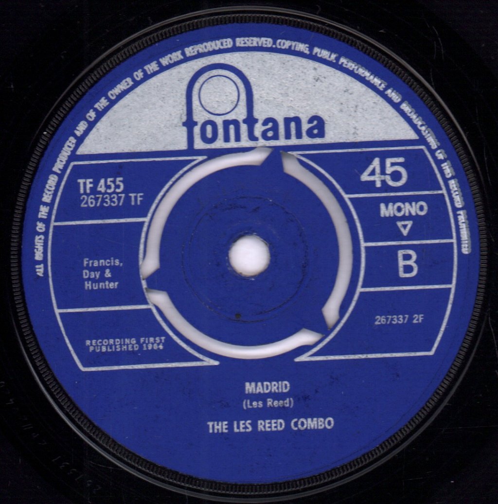 Les Reed Combo - Spanish Armada - 7 Inch