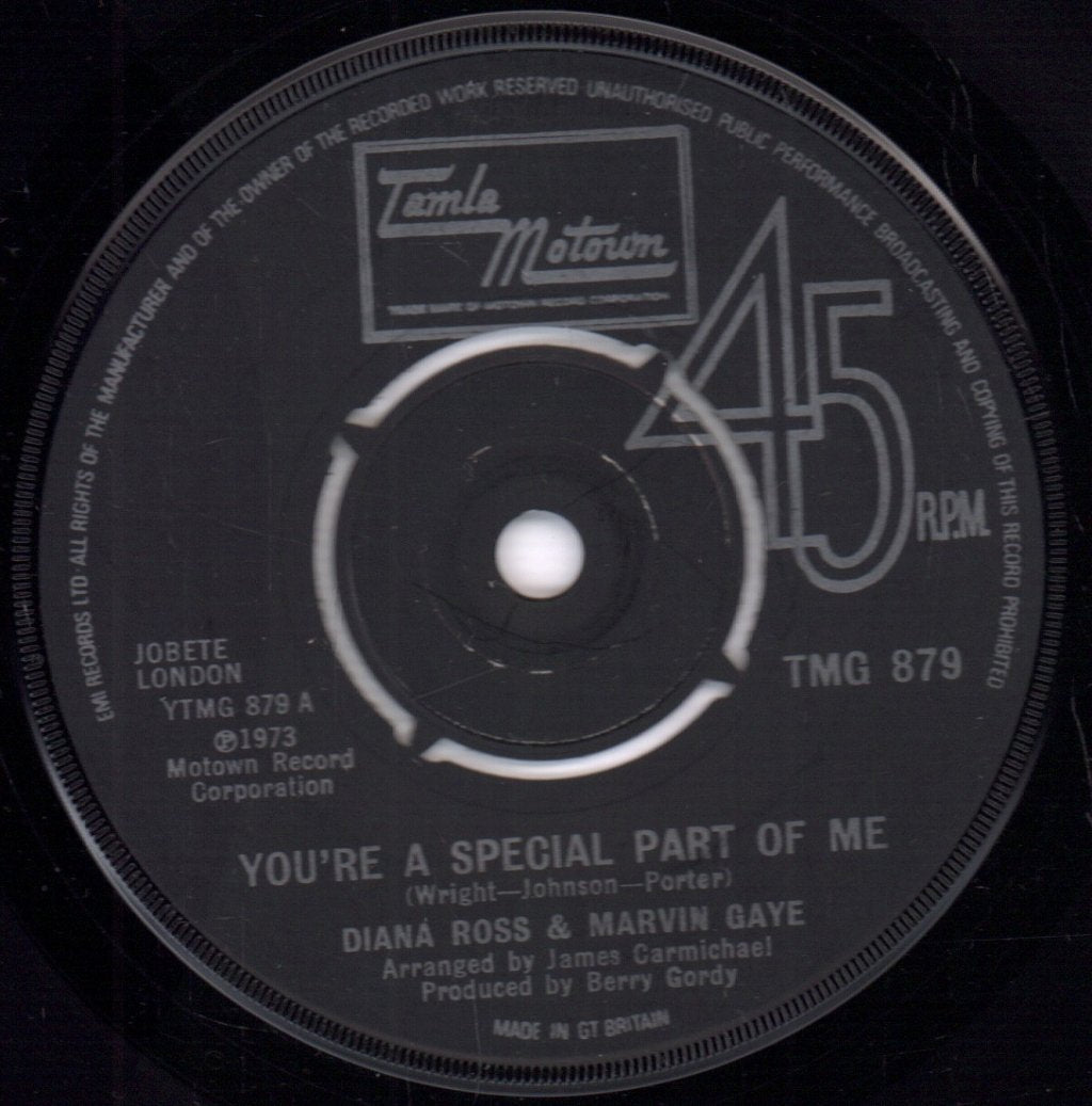 Diana Ross - You're A Special Part Of Me - 7 Inch